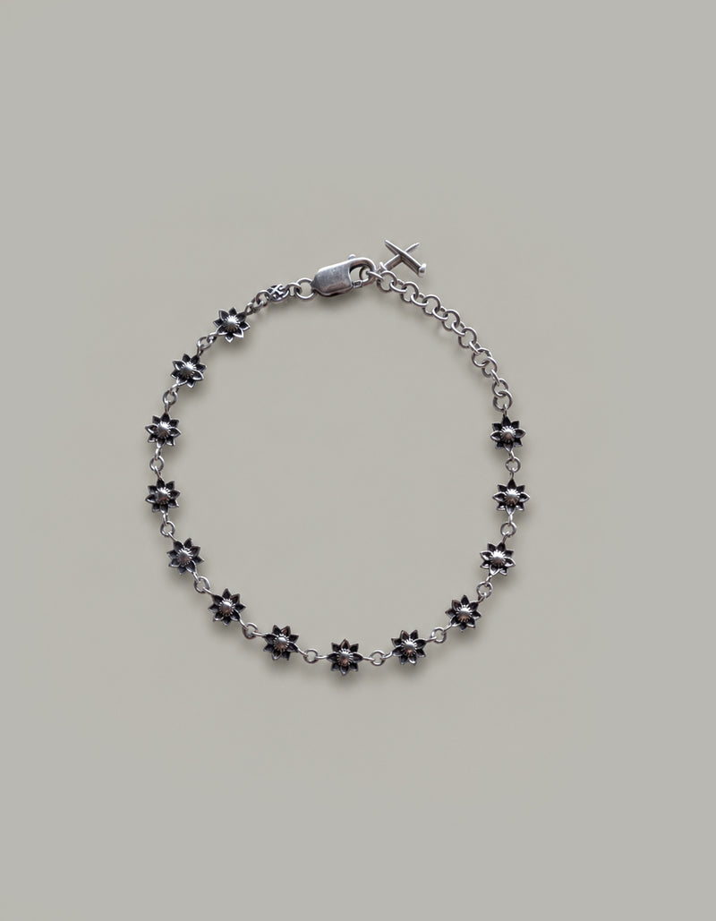 Nox Bracelet | 925 sterling silver flower bracelet