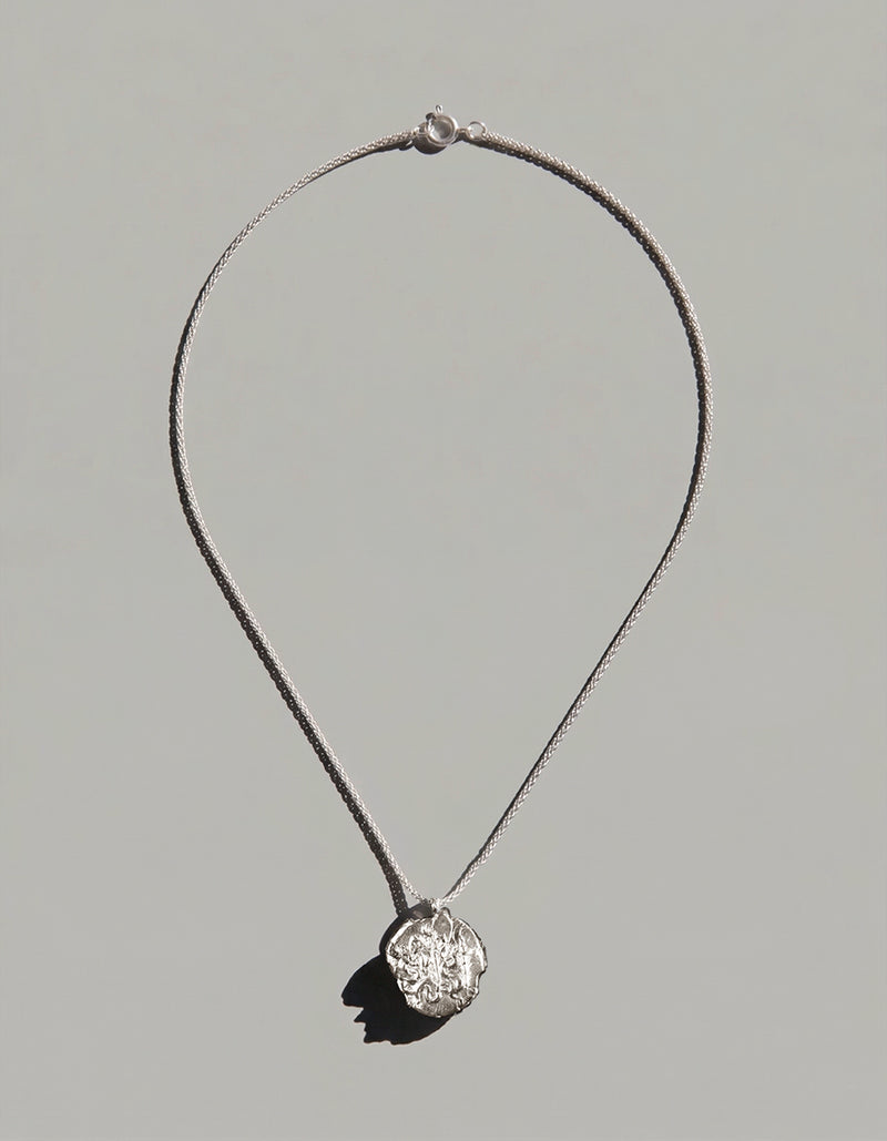 ephesos snake pendant | 925 sterling silver ancient greek coin necklace